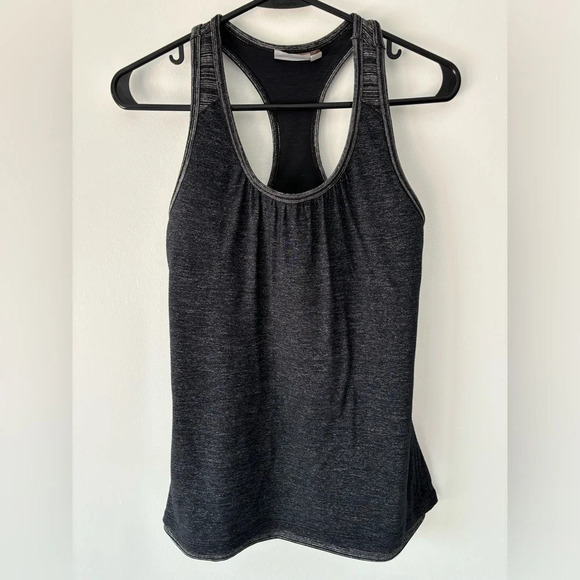 Athleta Tops - Athleta Double Lined Built In Bra Athletic Tank Top Racer Back Active Workout